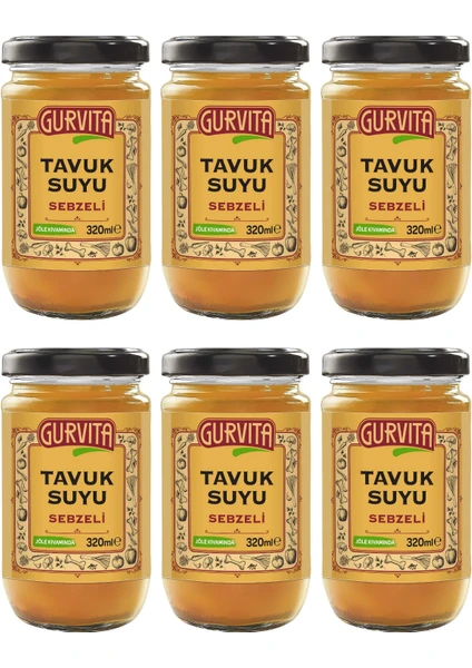 Tavuk  Suyu Sebzeli 320 ml 6'lı