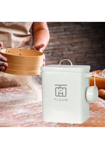 6L Çamaşır Deterjanı Saklama Kutusu - Beyaz (Yurt Dışından) fırsatları