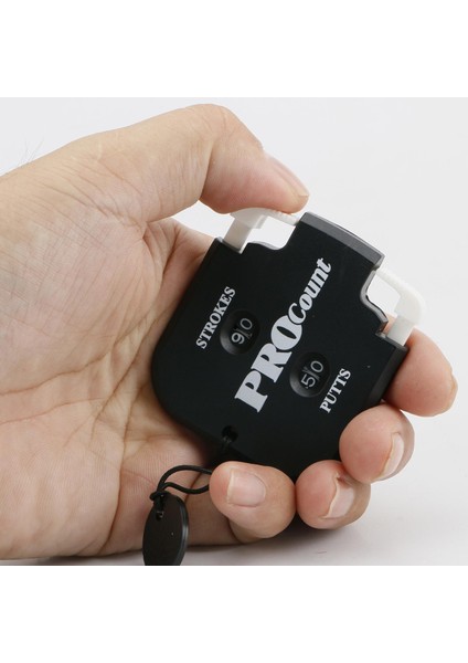Golf Skoru Sayacı Inme Shot Skorlama Cihazı Iki Haneli Golcü Eğitim Yardımı Siyah Beyaz fiyatları
