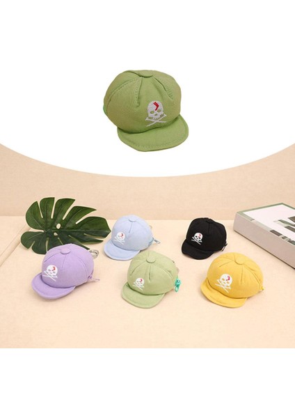 Golf Topu Saklama Çantası Ile Küçük Cep Taşıma Konteyner Fermuar Spor Yeşil indirimleri