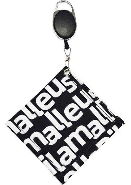 Golf Topu Temizleme Havlu Taşınabilir 4.7 x 4.7 Inç Golf Aksesuarları Mikrofiber Siyah fiyatları