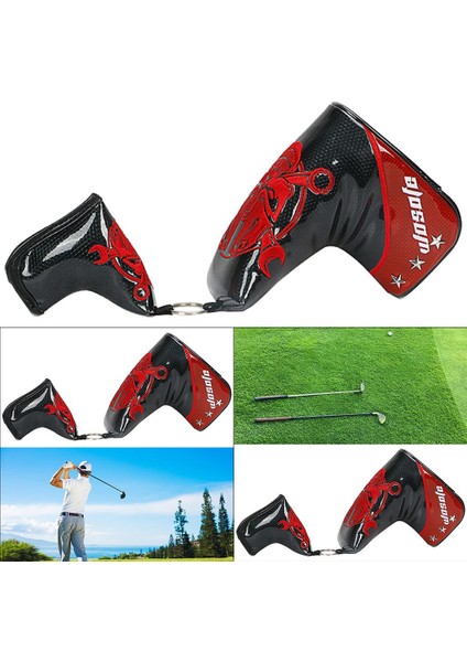 Pu Golf Blade Putter Kafa Kapak Golfçü Hediyeler Kolay Kazanması Anti-Hasar Yumuşak Kırmızı(Yurt Dışından) fırsatları