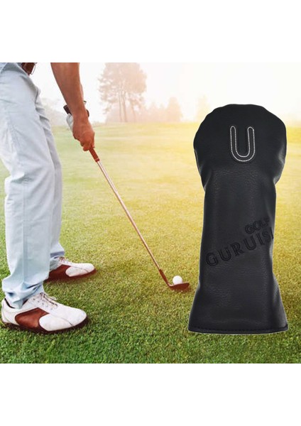 Golf Kafa Sürücü Fairway Ahşap Atıcı Kol Hibrid Kapak / Numara Etiketi Karartma 27.5x 10 cm fırsatları