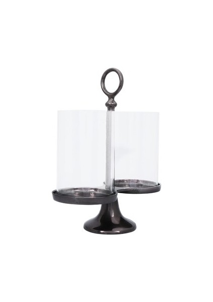 Metal Bronz Mumluk 30X31 cm AK.IJ0008