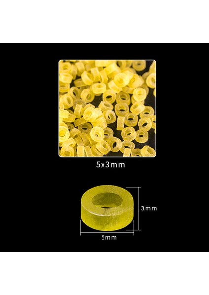 100X Elastik Kauçuk Pelet Yem Bantları Bloodworm Kırmızı Cazibesi Sazan 3mm Için Temizle fırsatları