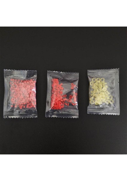 100X Elastik Kauçuk Pelet Yem Bantları Bloodworm Kırmızı Cazibesi Sazan 3mm Için Temizle indirimleri