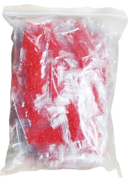 100 Adet Kırmızı Balıkçılık Aksesuarları Bloodworm Aksesuarları Için Lastik Bant Mücadele 1.5mm