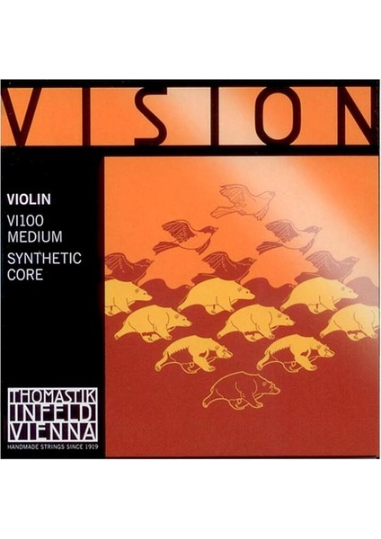 Thomastik Infeld VI100 Vision Tel Keman Aksesuar