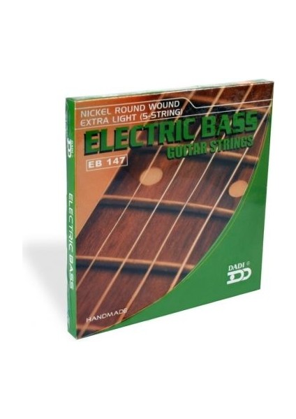 Dadi EB147 5 Telli Elektro Bas Gitar Teli