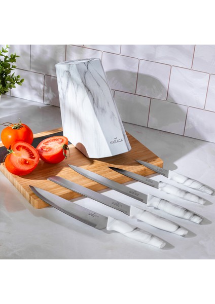 Bianco White 6 Parça Bıçak Seti