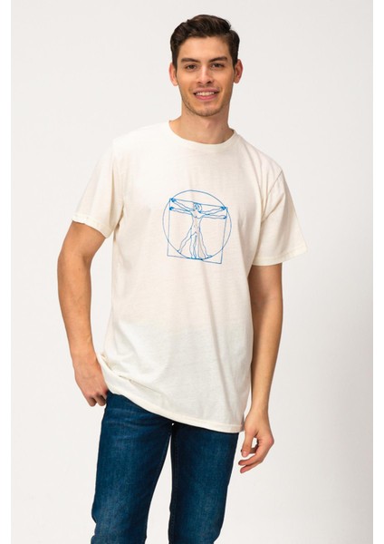 Baskılı Oversize T-Shirt (E21-71902)