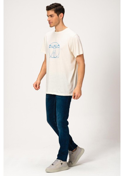 Baskılı Oversize T-Shirt (E21-71902) modelleri