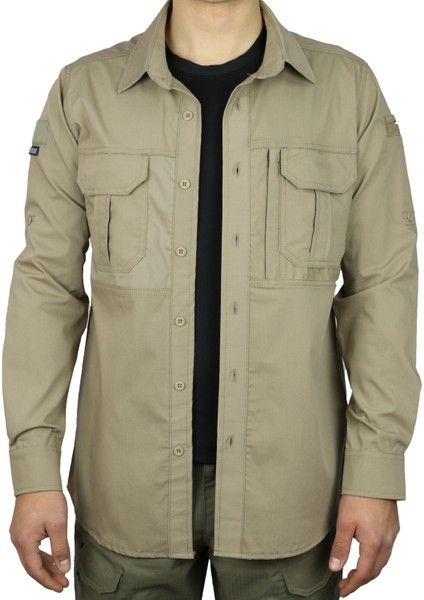 Tactical Gömlek 520 (Bej Renk)