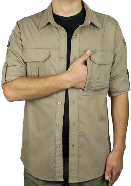 Tactical Gömlek 520 (Bej Renk) fiyatları