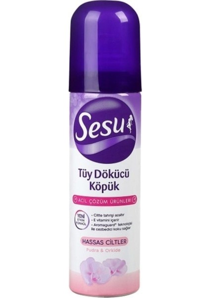 Tüy Dökücü Köpük 150ml Hassas
