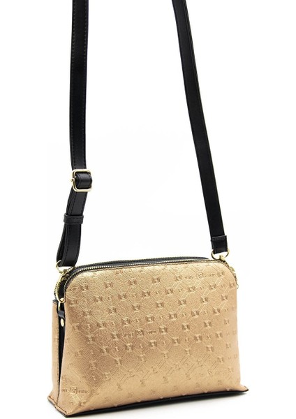 Silver Polo Kadın Çapraz Çanta Pudra - Siyah NV623 fırsatları