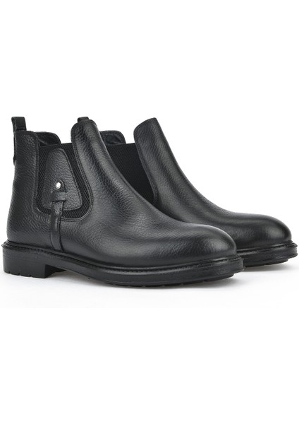Ziya, Erkek Hakiki Deri Bot 113447 204 Siyah fırsatları
