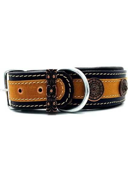 Özel Tasarım Deri Köpek Tasması 45 - 57 cm indirimleri