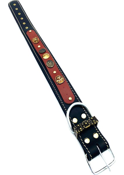Deri Köpek Tasması 48-60 cm Özel Tasarım Tasma modelleri
