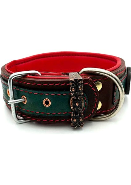 Haki Özel Tasarım Deri Köpek Tasması 48-63CM indirimleri