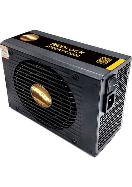 Redrock 2000 Watt Mining Power Supply -(YENİ SESSİZ MODEL)-80 Gold - Psu