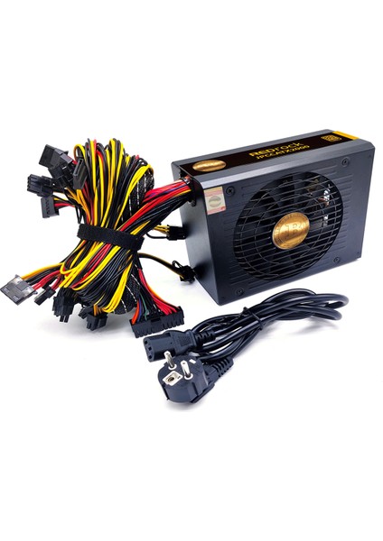 Redrock 2000 Watt Mining Power Supply -(YENİ SESSİZ MODEL)-80 Gold - Psu