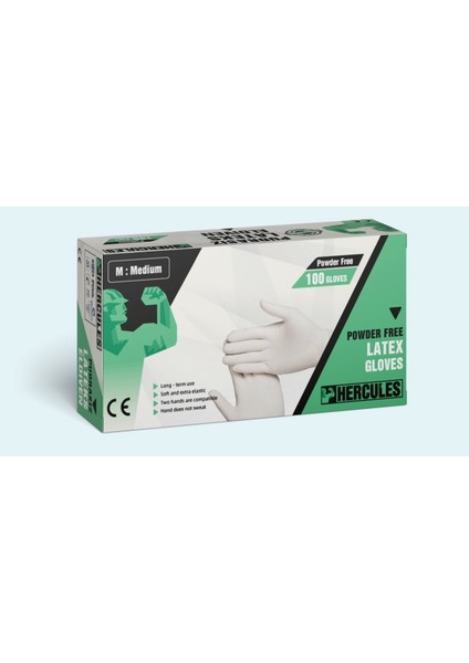 Çok Amaçlı Kullan At Pudrasız Eldiven 100'LÜ Medium