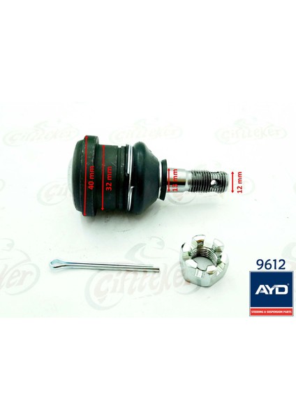 Atv Kanuni Alt Rotil Büyük Segmanlı 9612 12-13-32-40 mm