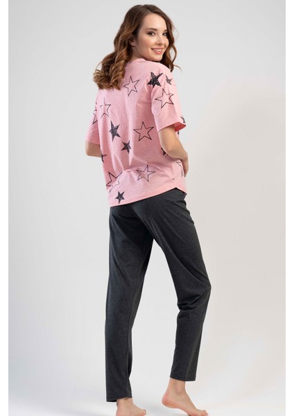 Düşük Omuzlu Kısa Kol Pijama Takım fırsatları