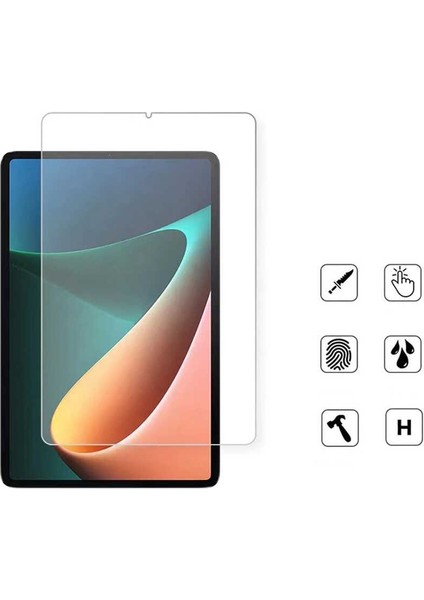 Xiaomi Mi Pad 5 Uyumlu Fuchsia Temperli Cam Tablet Ekran Koruyucu Tempered Tablet Screen Protector Renksiz