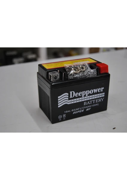 Deep Power 12V 4AMPER Motosiklet Akü 111X67X85 mm