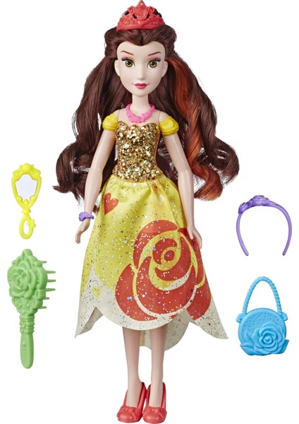 Disney Princess Disney Prenses Aksesuarlı Prensesler Belle E6621