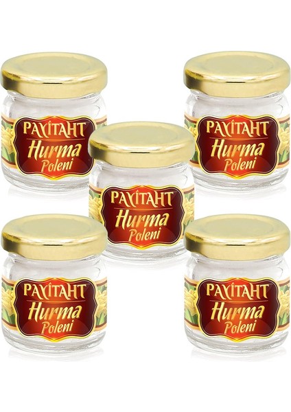 Katıksız Payitaht Organik Medine Hurma Poleni 20G. 5li Paket