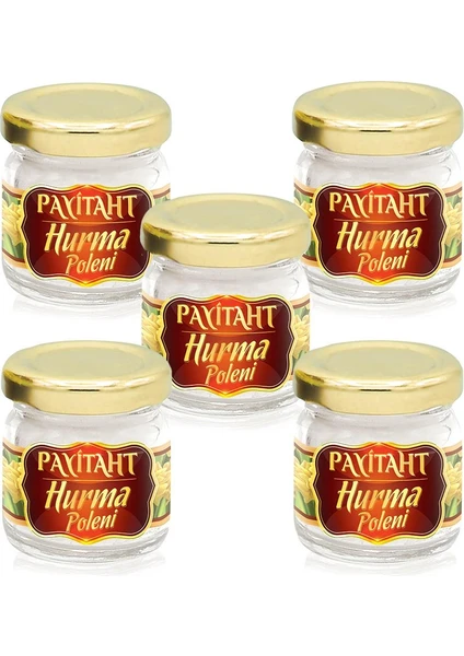 Payitaht Hurma Katıksız Payitaht Organik Medine Hurma Poleni 20G.  5li Paket