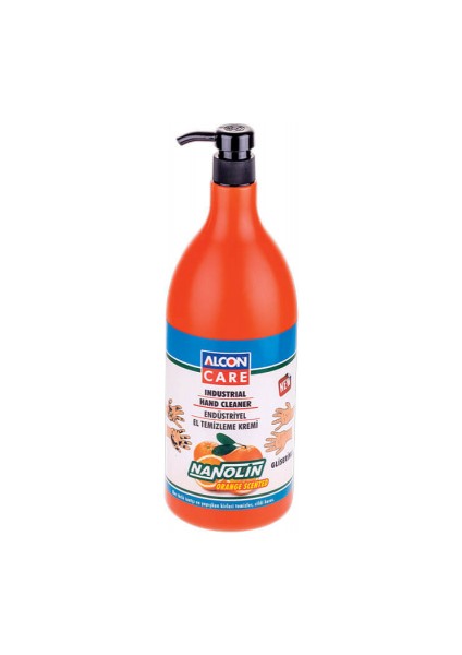 M-4302 Alcon Nanolin El Temizleme Kremi (Portakallı) 1000 Ml.