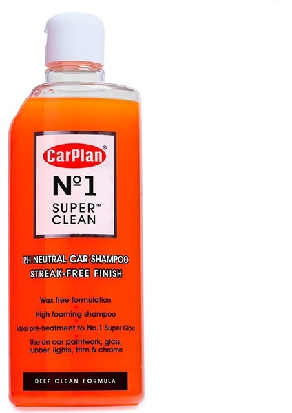 No1 Super Clean 600 ml / Ph Nötr Araç Şampuanı