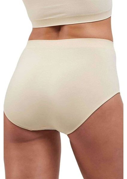Elite Lite Kadın Yüksek Bel Dikişsiz Iz Yapmaz Slip Külot Ten 811 fiyatları