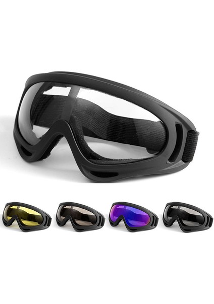 Açık Hava Bisiklet Binme Gözlükleri Retro Kayak Motosiklet Maskesi Gözlük X400 Rüzgar Geçırmez Gözlük (Yurt Dışından) fiyatları