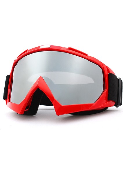 Ktm Gözlük Motosiklet Yüz Kalkanı Rüzgar ve Kum Açık Sürme Kayak Gözlükleri Askeri Fan Taktik Kask (Yurt Dışından)