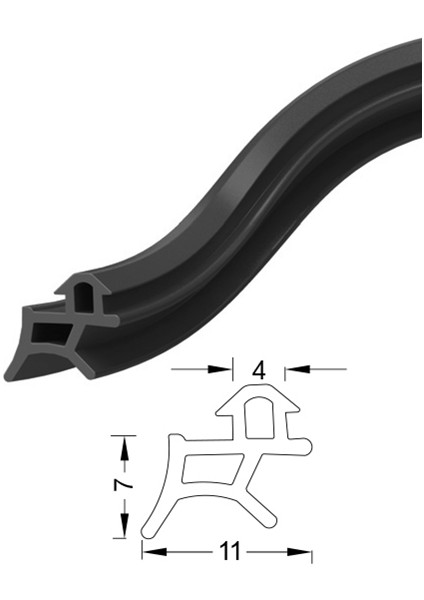 Pimapen Pvc Kapı Pencere Fitili Contası 25 Metre Gri fiyatları