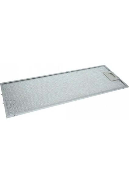 Icanpares Silverline Uyumlu En 20,2 cm Boy 49,1 cm - Arka Tırnak 12,5 cm Aspiratör Davlumbaz Metal Filtresi