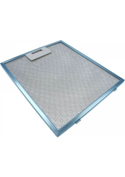 Icanpares Faber Uyumlu En 25 cm Boy 28,5 cm - Arka Tırnak 12,5 cm Aspiratör Davlumbaz Metal Yağ Filtresi