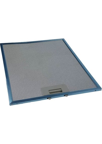 Icanpares Indesit Uyumlu En 28,3 cm Boy 35,5 cm - Arka Tırnak 12,5 cm Aspiratör Davlumbaz Metal Yağ Filtresi