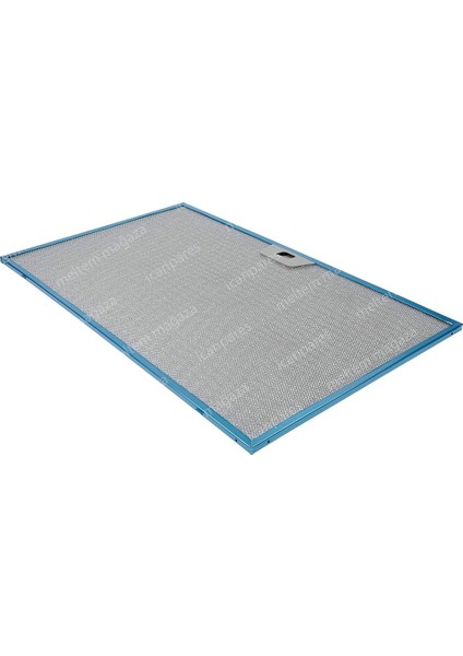 Icanpares Arçelik Uyumlu En 50,6 cm Boy 30 cm - Arka Tırnak 11,5 cm Aspiratör Davlumbaz Metal Yağ Filtresi
