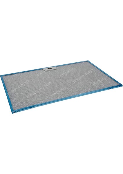 Icanpares Arçelik Uyumlu En 50,6 cm Boy 30 cm - Arka Tırnak 11,5 cm Aspiratör Davlumbaz Metal Yağ Filtresi modelleri