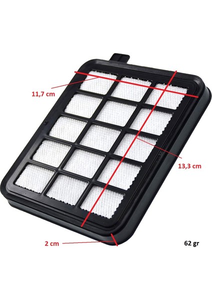 Icanpares Beko Uyumlu Bks 5554 5564 ELEKTRIKLI Süpürge Hepa Filtre modelleri