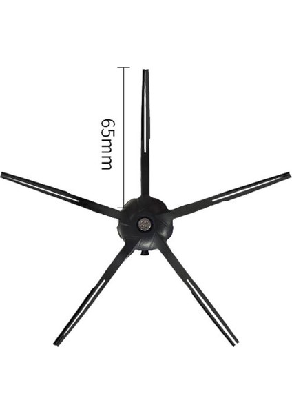 Icanpares Xiaowa Uyumlu Roborock E4 Series C10 Plus E3 E35 Akıllı Robot Süpürge Fırçası Beyaz