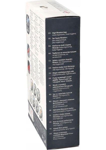 Icanpares Tefal Uyumlu Hygiene+ Elektrikli Süpürge Toz Torbası Kutulu modelleri