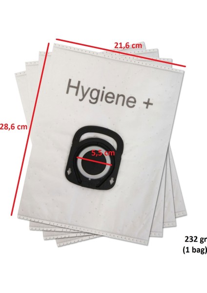 Icanpares Tefal Uyumlu Hygiene+ Elektrikli Süpürge Toz Torbası Kutulu indirimleri