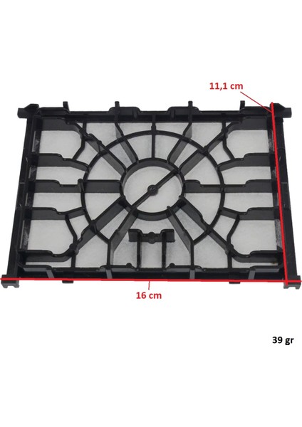Icanpares Siemens Uyumlu Vsq 8ECO66 VSQ8PET1 VSQ8SIL66A VSZ5SEN2 Z5.0 Süpürge Hepa ve Motor Koruma Filtre